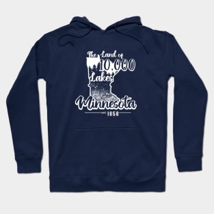 Minnesota The Land of 10,000 Lakes Hoodie